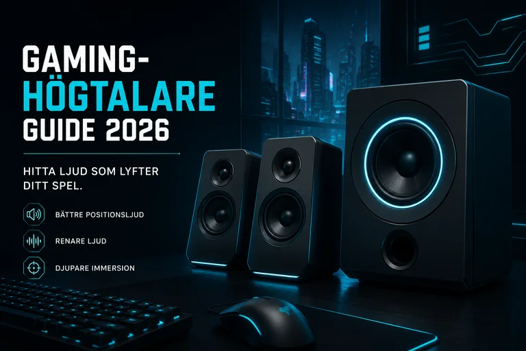Gaming-Högtalare 2026 — 2.1 vs 5.1 & THX | GamerRigg