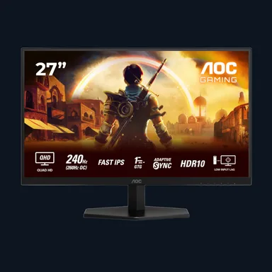AOC Q27G42ZE - Mellanklass Gamingskärm 2026 - betyg 8.5/10