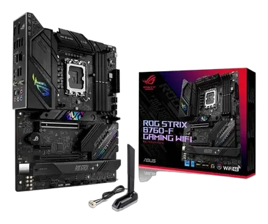 ASUS ROG Strix B760-F Gaming WiFi - High-end Gaming-moderkort 2026 - betyg 9/10