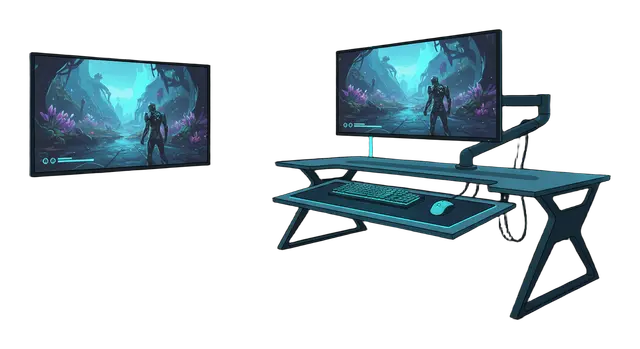Jämförelse av sittavstånd för gaming-TV vs gaming-skärm