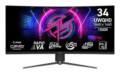 MSI MPG 346CQRF X24 - Midrange Ultrawide Gamingskärm 2026 - betyg 8.5/10