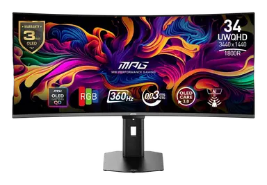 MSI MPG 341CQR QD-OLED X36 - High-end Ultrawide Gamingskärm 2026 - betyg 9.2/10