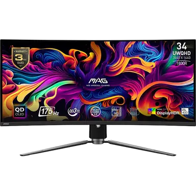 MSI MAG 341CQP QD-OLED - Premium Ultrawide 2026 - betyg 9.1/10