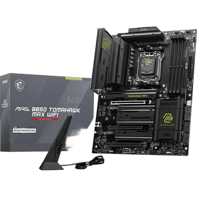 MSI MAG B850 TOMAHAWK MAX WIFI - Mellanklass Moderkort 2026 - betyg 8.7/10